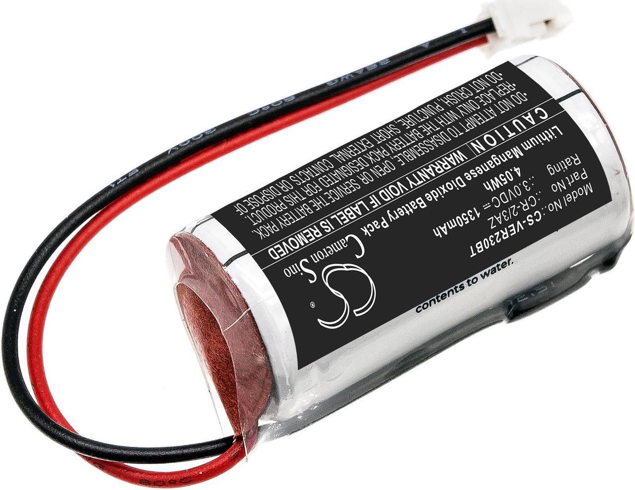 Alt view image 2 of 6 - Battery for Verisure Night Contro Sirene Voiceq DOM ENiQ Guardian S CR-2/3AZ