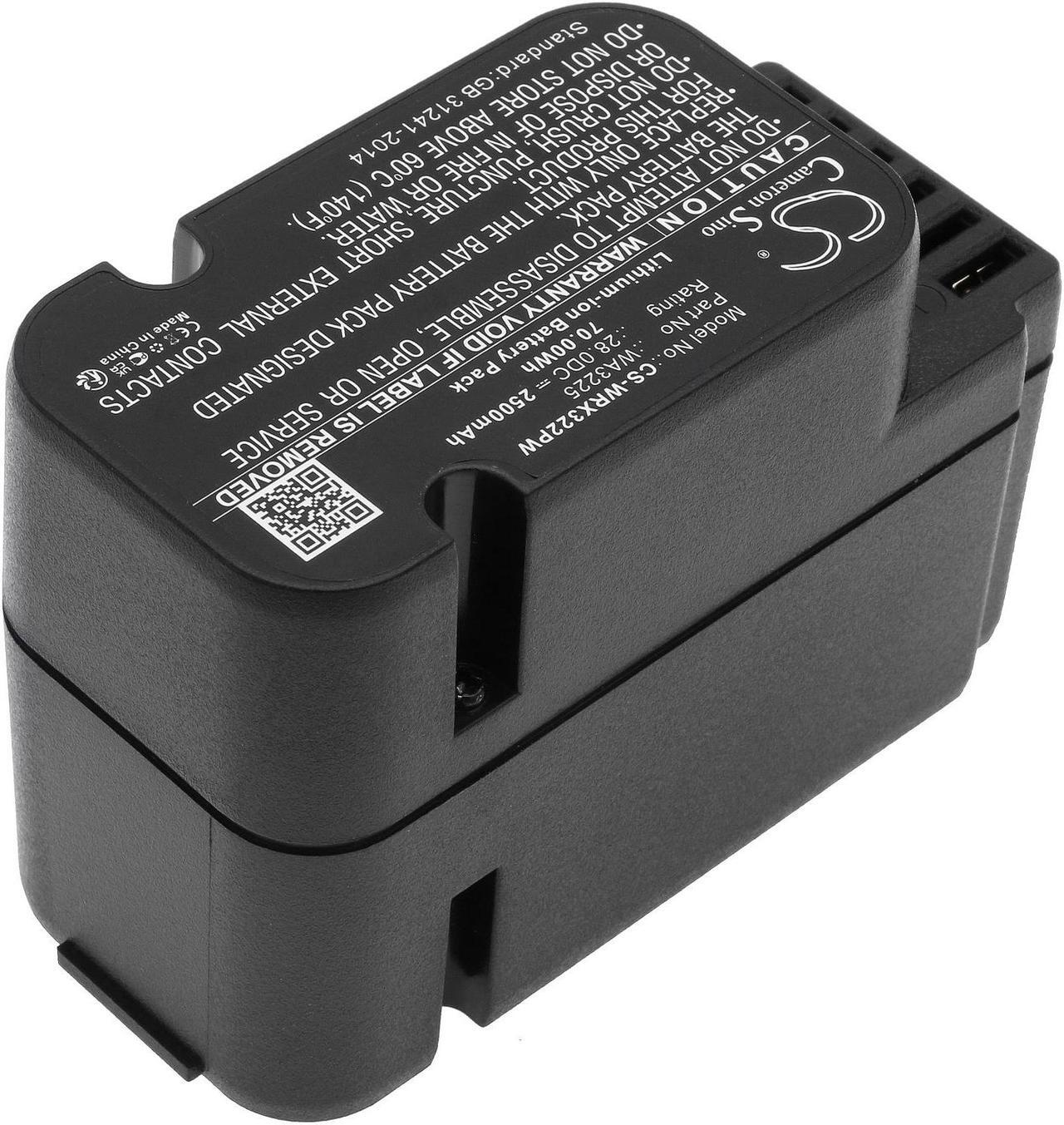 Alt view image 2 of 5 - Battery for Worx Landroid L1500 L2000 WG794 WG798E M800i WA3225 WA3226 WA3565