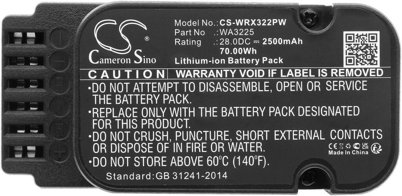 Alt view image 5 of 5 - Battery for Worx Landroid L1500 L2000 WG794 WG798E M800i WA3225 WA3226 WA3565
