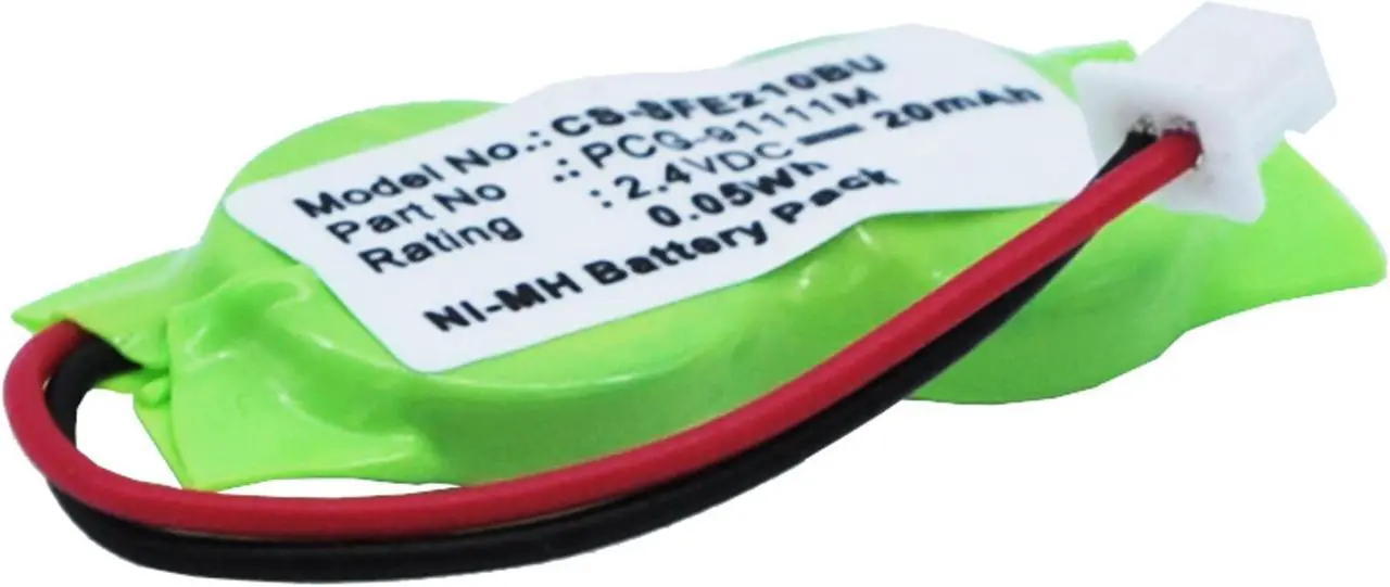Alt view image 2 of 5 - CMOS Battery for Sony PCG-C1C 2/V15H 2/V20H FL2/V11H-WR PCG-91111M Varta 2/V30H