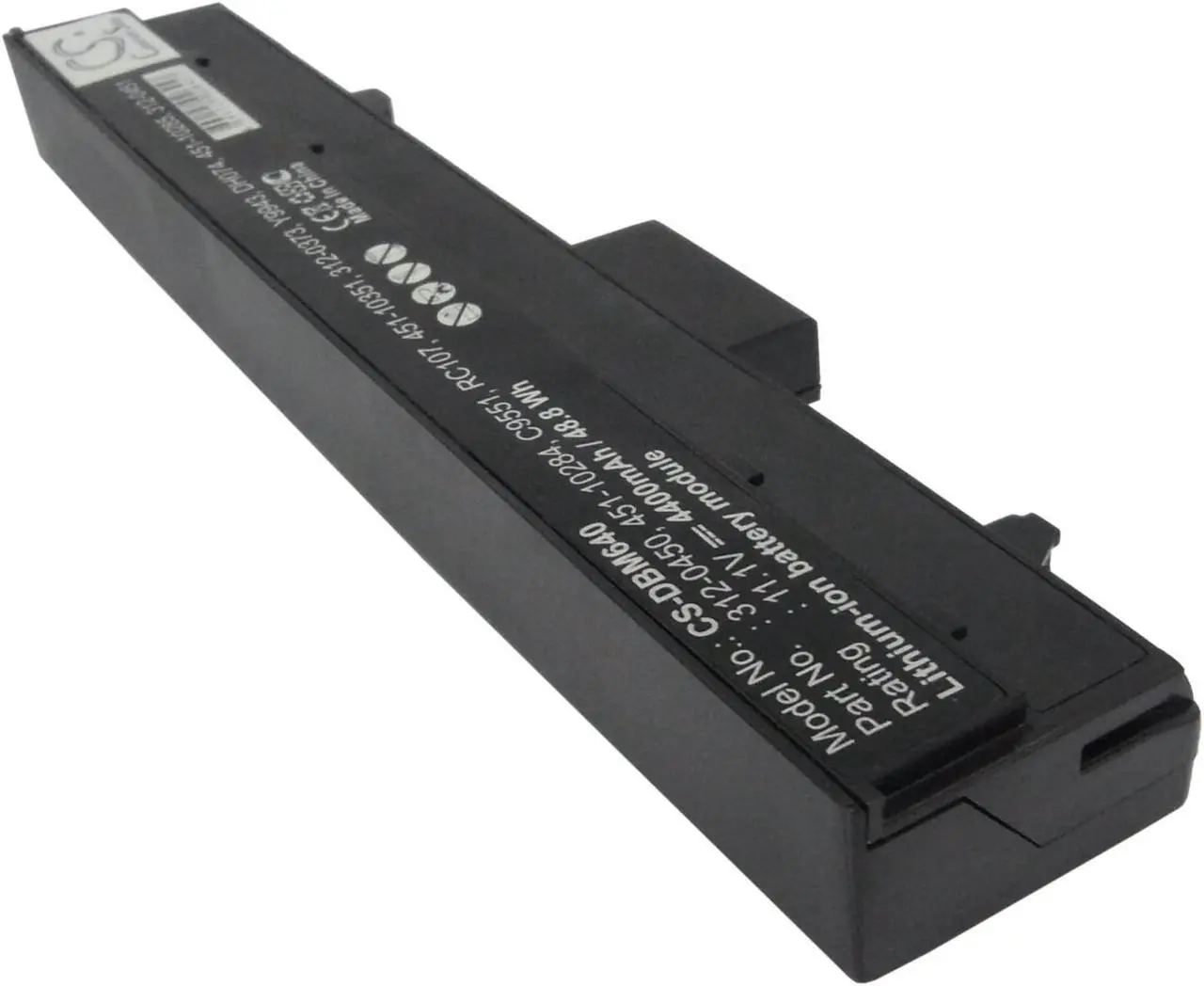 Alt view image 2 of 5 - Battery for DELL 630M PP19L XPS M140 Y9943 CC156 DC224 Y9948 312-0373 312-0451