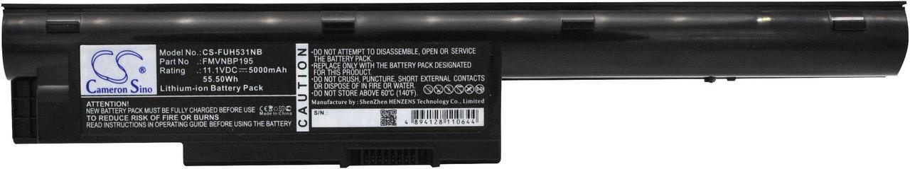 Alt view image 5 of 5 - Battery for Fujitsu Lifebook BH531 LH531 SH531 FMVNBP195 FPCBP274 CS-FUH531NB