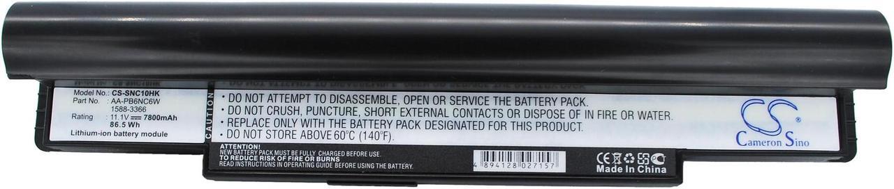 Alt view image 5 of 5 - Battery for Samsung N110 NC10 1588-3366 AA-PB6NC6W/E AA-PB6NC6W/US AA-PB8NC6B/E