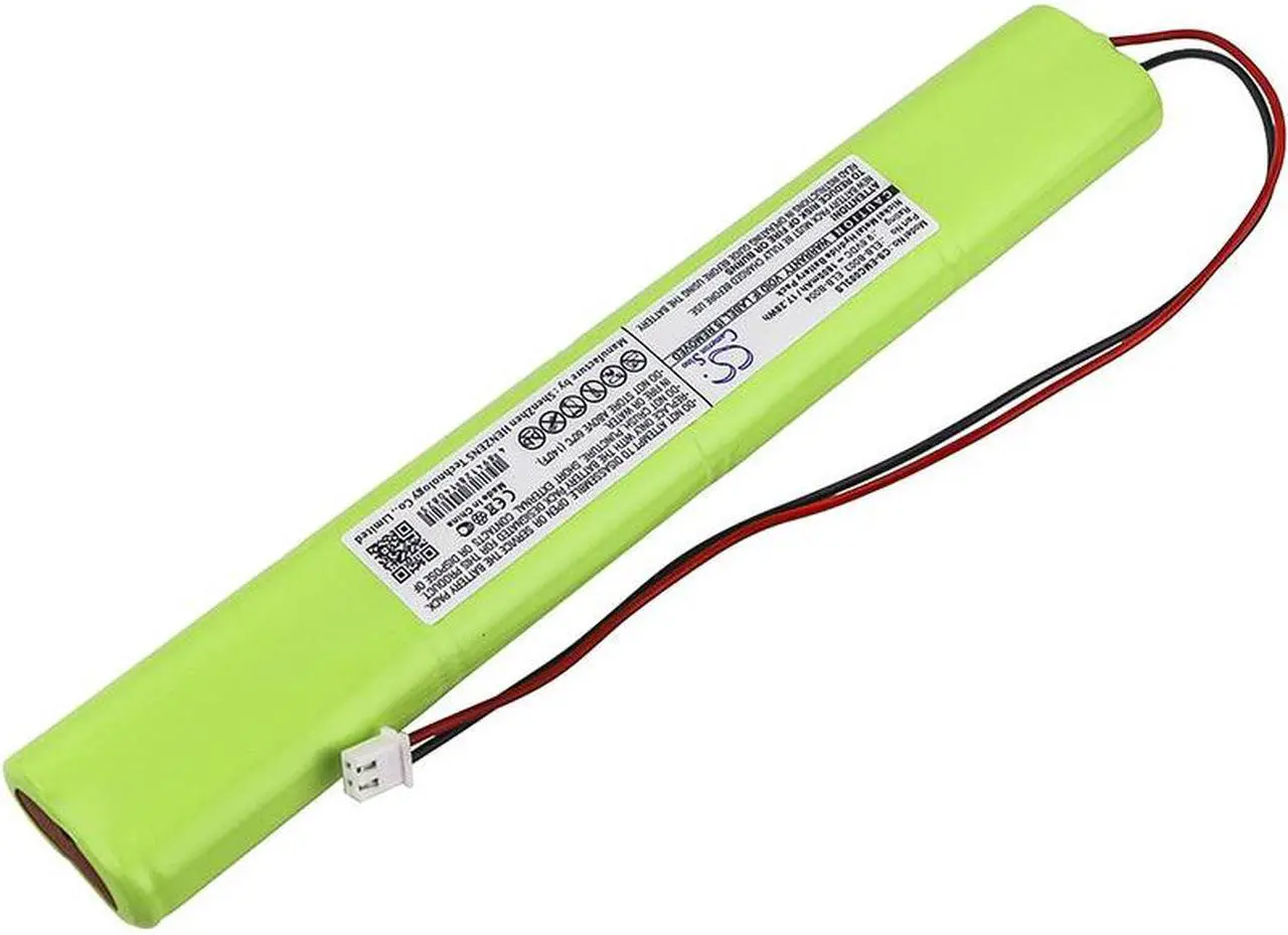 Alt view image 2 of 4 - Battery for Lithonia Unitech BBAT0043A ELB B003 ELB-B003 ELB-B004 CUSTOM-306