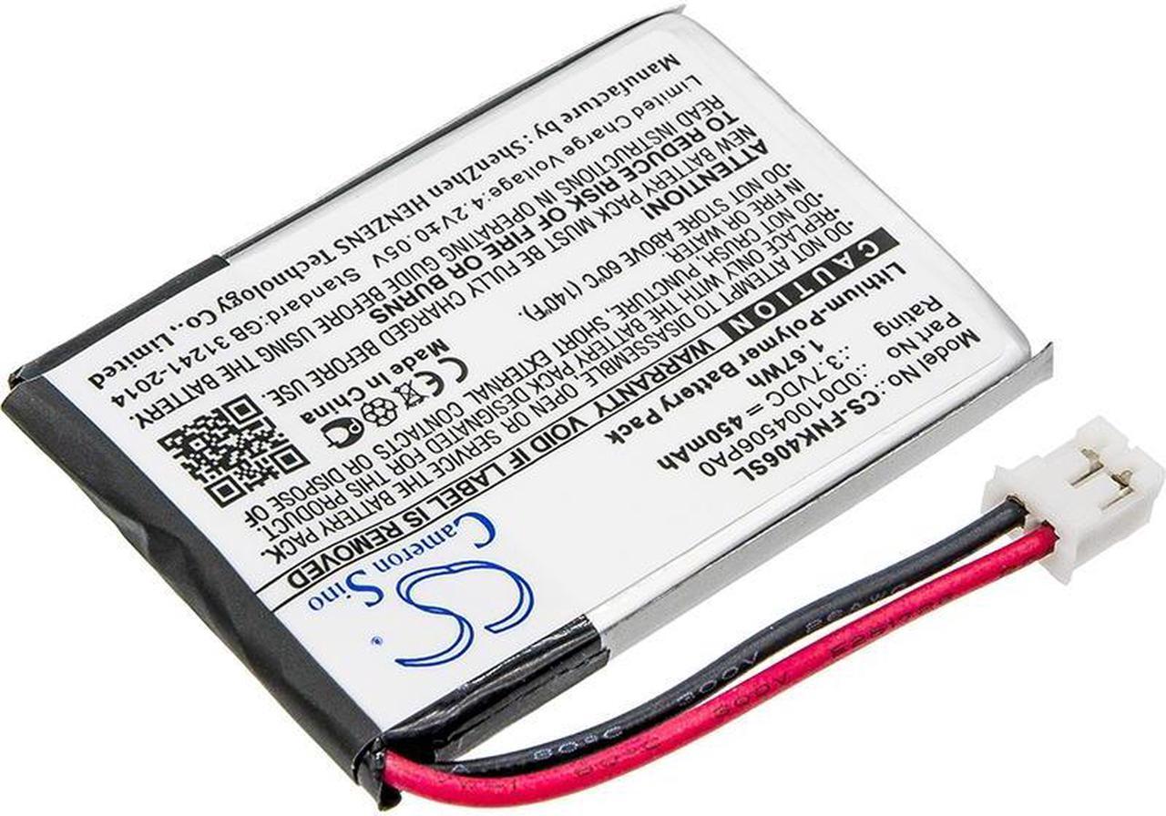 Alt view image 2 of 4 - Battery for Franklin EST-4016 0D01004506PA0 Translator CS-FNK406SL 3.7v 450mAh