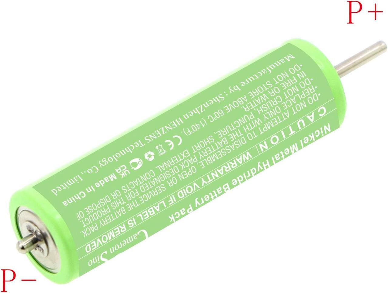 Alt view image 2 of 3 - Battery for Panasonic ES2207P ER-GB80 ER-GB40 ER-224 ES-RT30 RT40 WES7038L2506