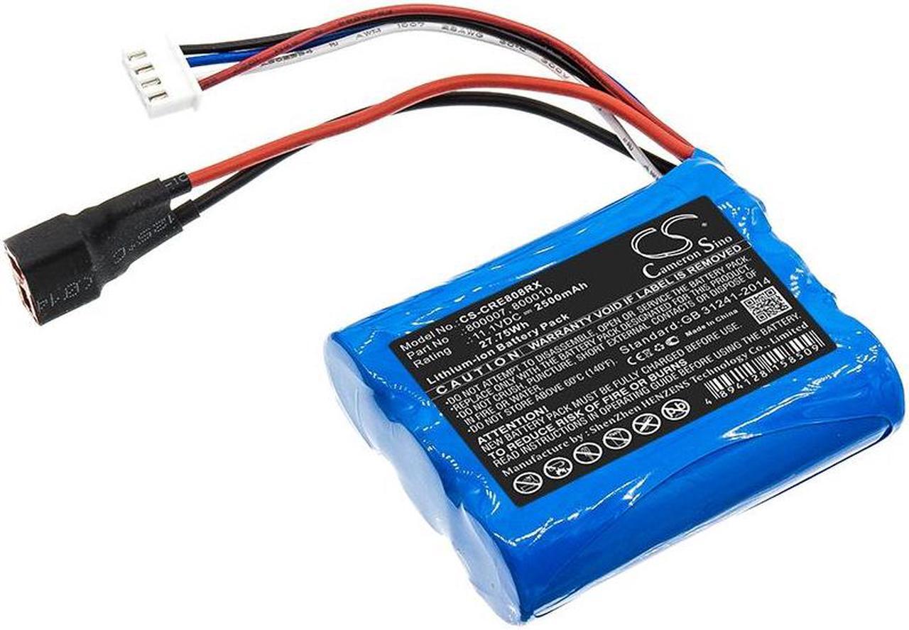 Main image of Battery for Carrera 800007 800010 CS-CRE808RX RC Car 11.1v 2500mAh 27.75Wh
