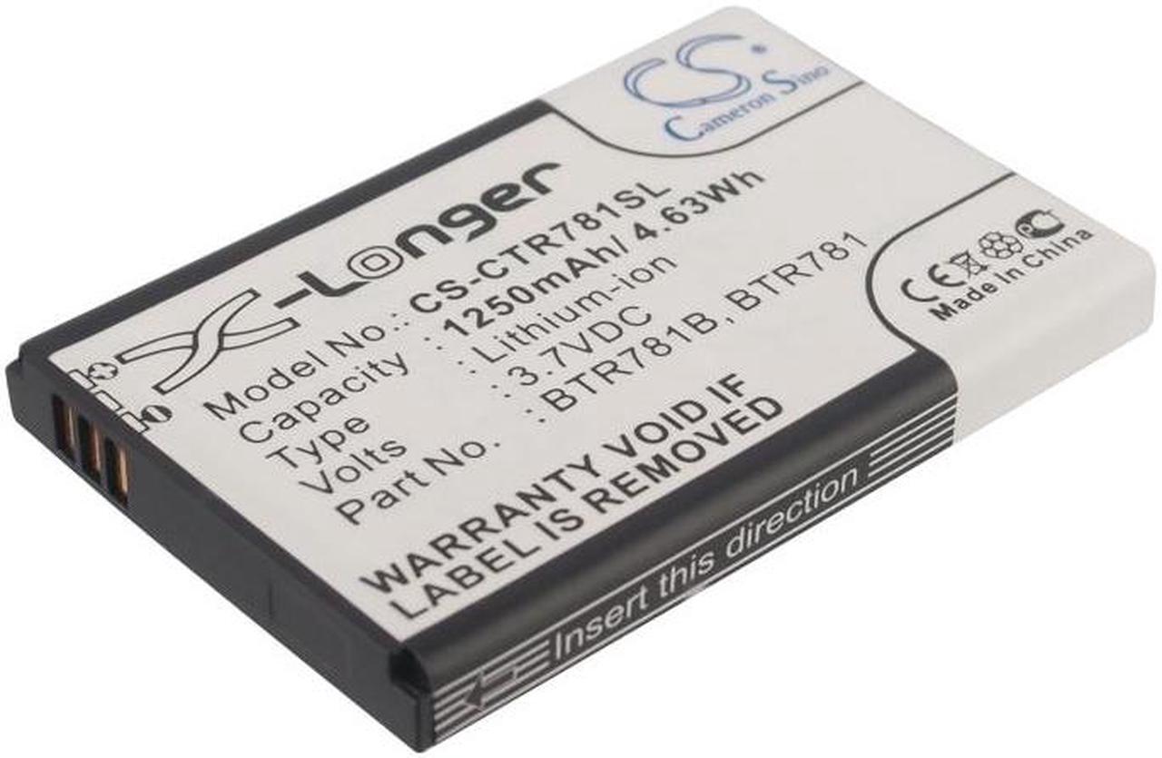 Main image of Battery for Casio C781 GzOne Ravine 2 BTR781 BTR781B SmartPhone CS-CTR781SL