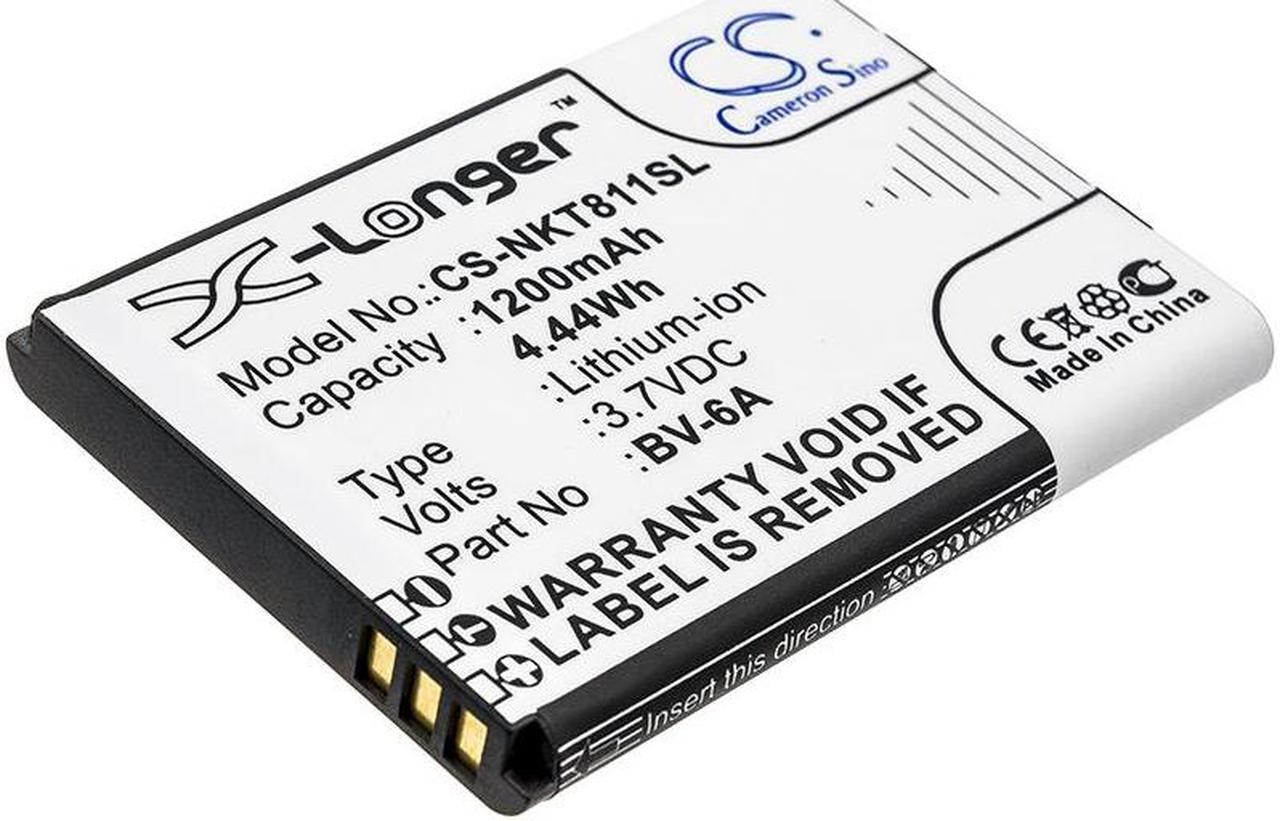 Main image of Battery for Nokia 2720 8110 4G TA-1048 TA-1059 TA-1295 V Flip BV-6A CS-NKT811SL