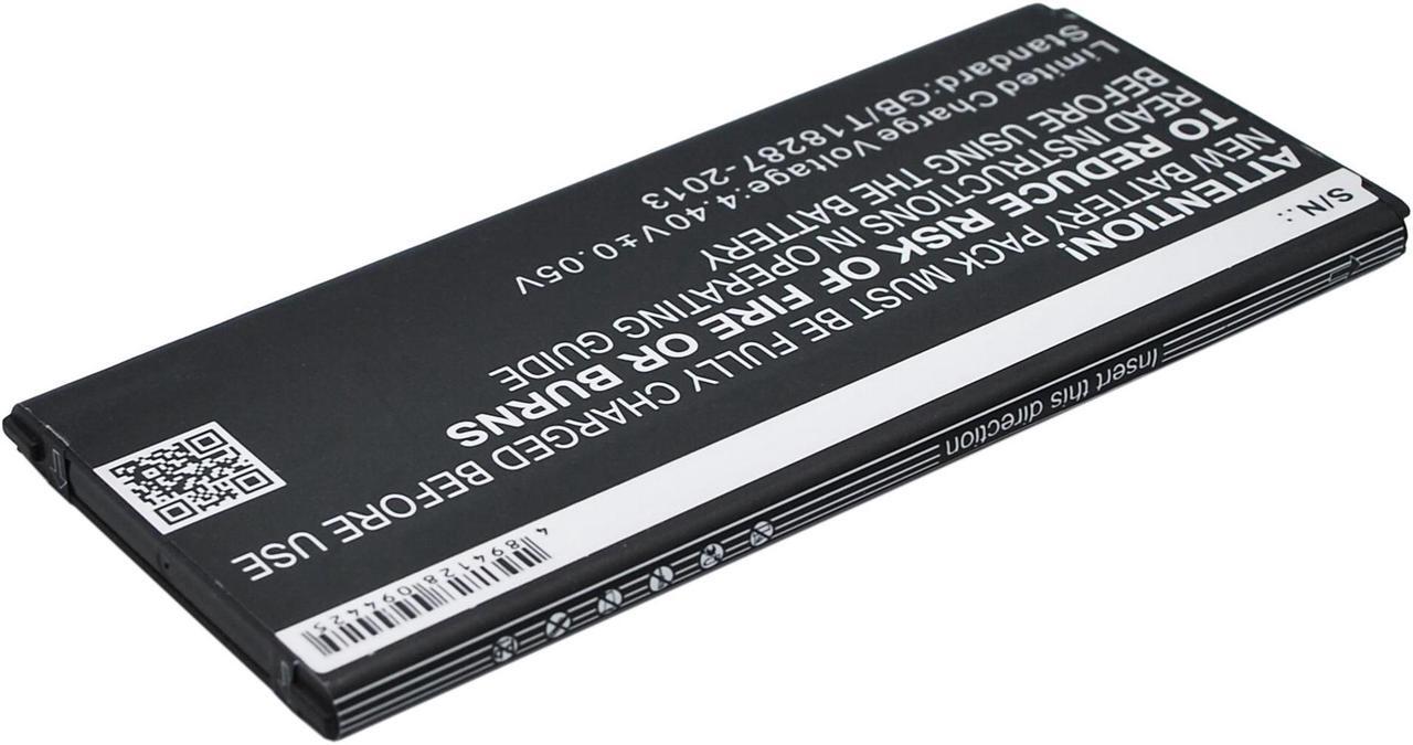 Alt view image 3 of 5 - Battery for Samsung Galaxy Alpha SM-G850 EB-BG850BBC EB-BG850BBE EB-BG850BBU