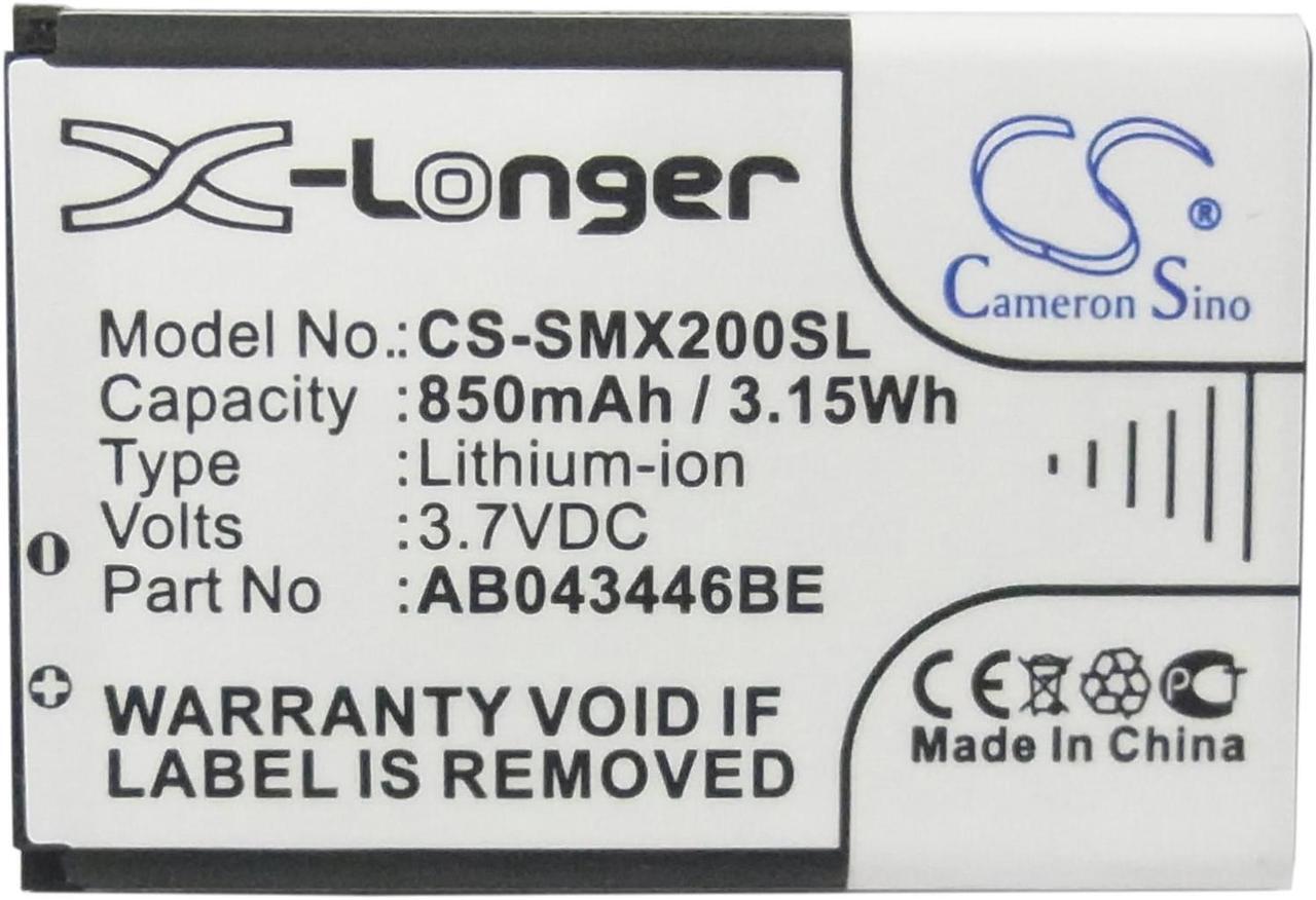 Alt view image 5 of 5 - Battery for Samsung AB043446BE AB043446LA AB463446BC BST3108BE BST3108BEC/STD