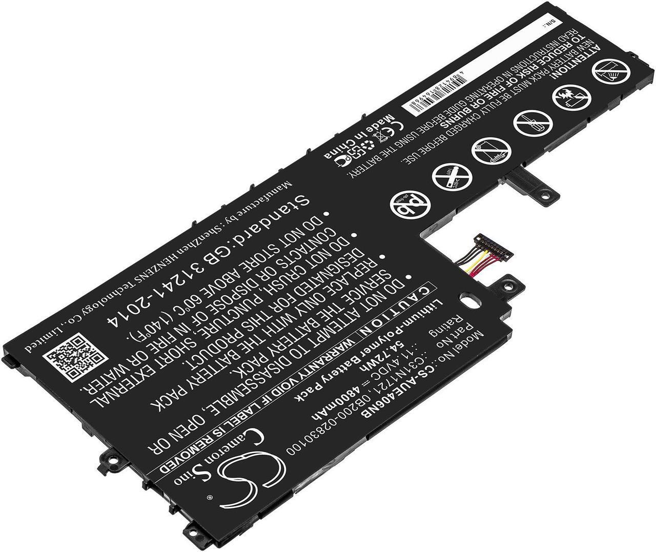 Alt view image 2 of 5 - Battery for Asus E406MA VivoBook E406SA L406SA L406MA 0B200-02830100 C31N1721