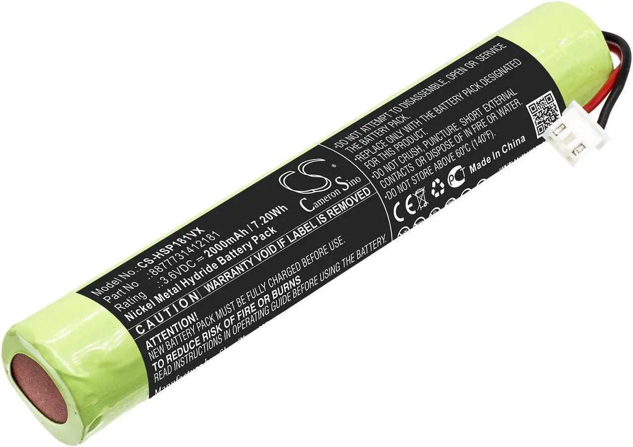 Main image of Battery for Brush Cleaner Mop Hurricane Spin Scrubber 140127175457 CS-HSP181VX