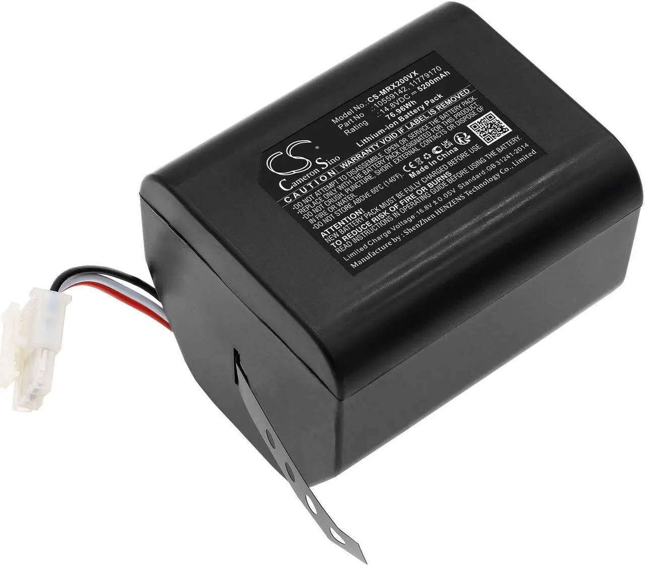 Main image of Battery for Miele Scout RX2 RX3 10559142 11779170 Vacuum CS-MRX200VX 14.8v