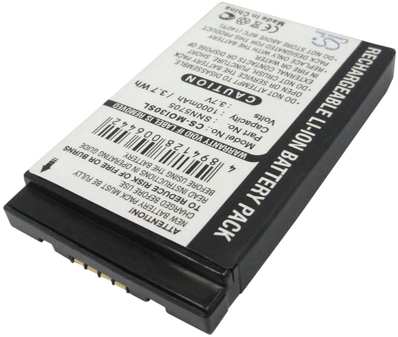 Alt view image 2 of 5 - Battery for Motorola i860 i55 i730 i530 i870 i850 i415 i930 i90 SNN5705 SNN5723A