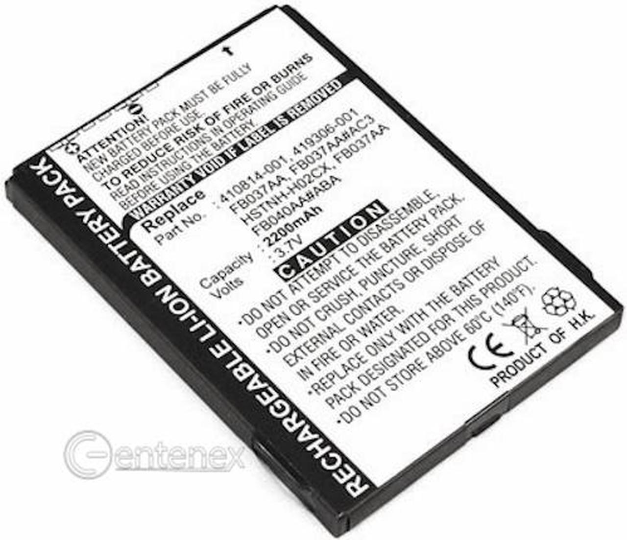 Main image of Battery for HP iPAQ 214 210 211 212 216 200 Pocket PC PDA fb037aa +Microfiber