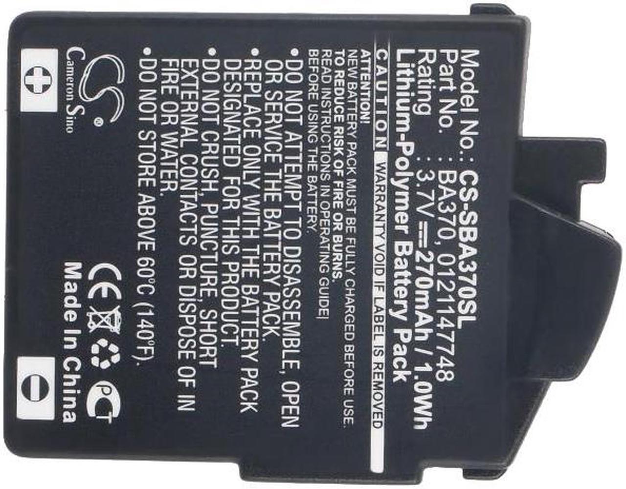 Alt view image 6 of 6 - Battery for Sennheiser PXC 310 BT MM 400 500 MM 450 Travel 0121147748 BA-370PX