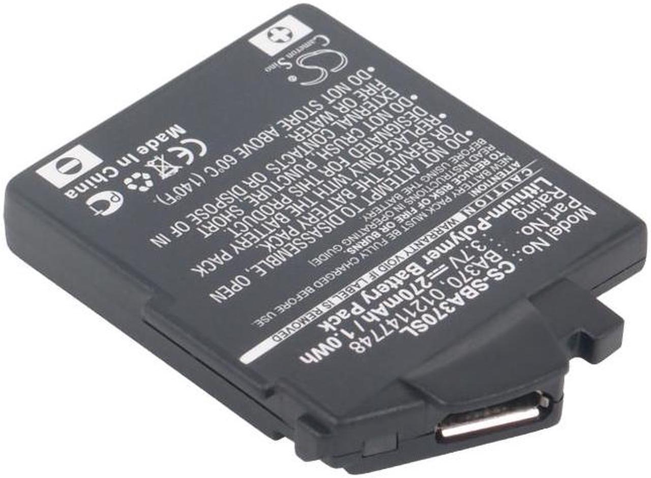 Alt view image 2 of 6 - Battery for Sennheiser PXC 310 BT MM 400 500 MM 450 Travel 0121147748 BA-370PX