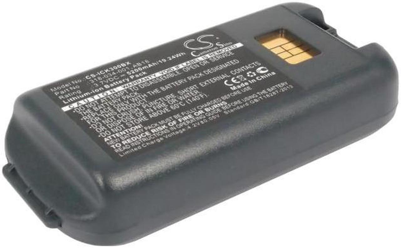 Main image of Battery for Intermec 318-033-001 CK3 CK3A CK3C CK3C1 AB17 AB18 CK3R CK3X 5200mAh