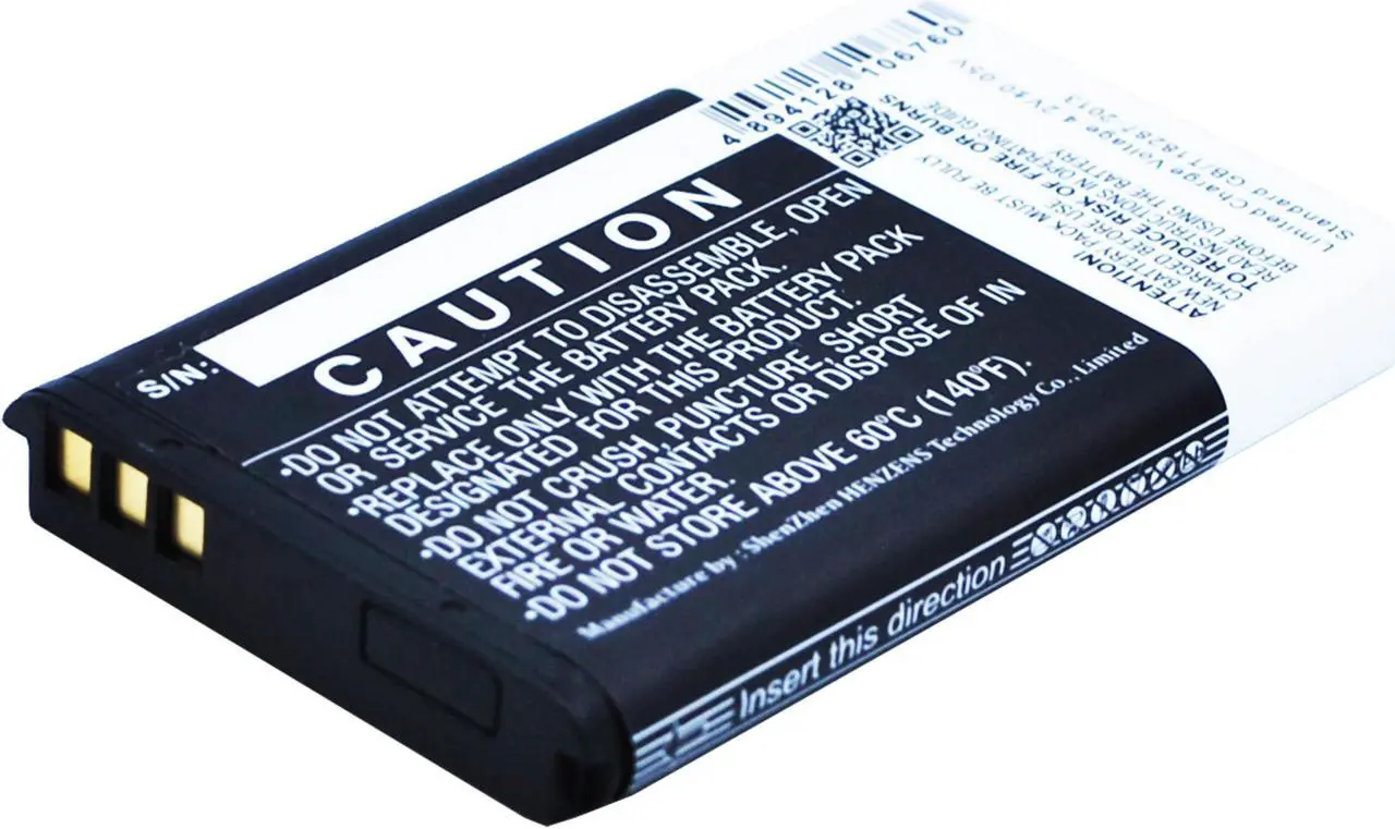 Alt view image 4 of 5 - Battery for Unitech 1400-900020G Wireless Barcode Scanner MS920 1200mAh NEW