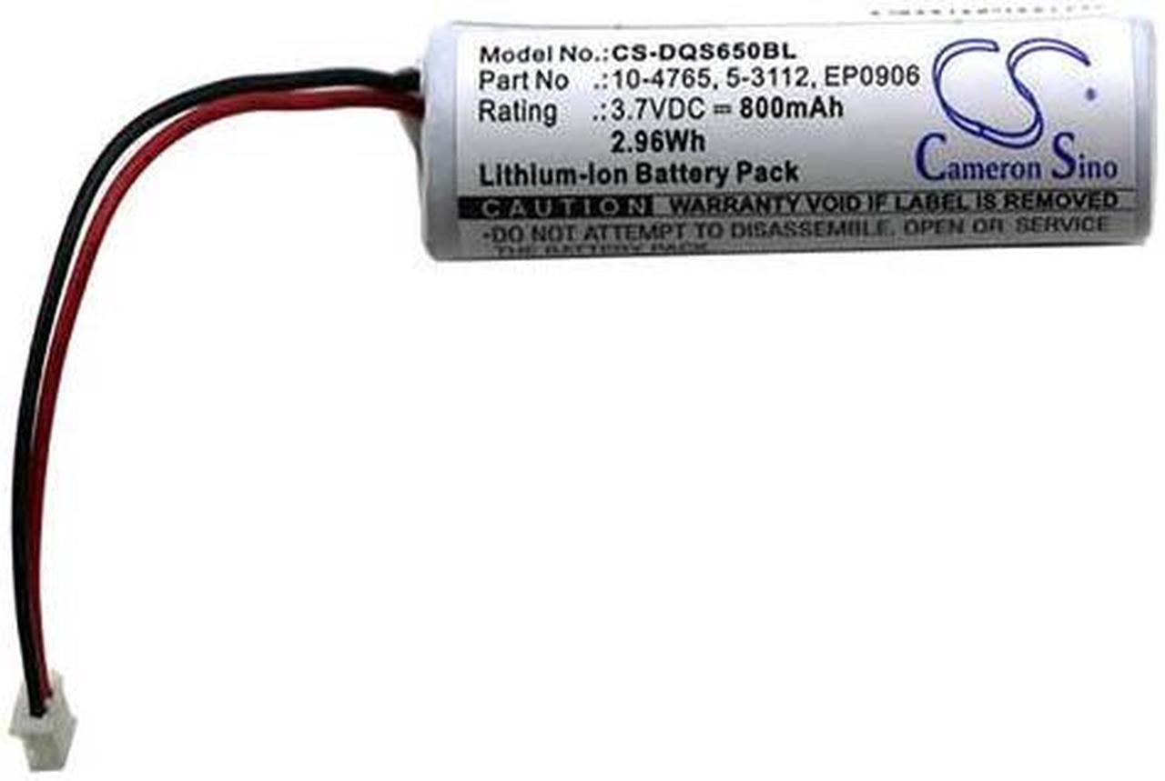 Alt view image 3 of 4 - Scanner Battery for Datalogic 10-4765 5-3112 EP0906 QS6500BT QS65-4060001-601R