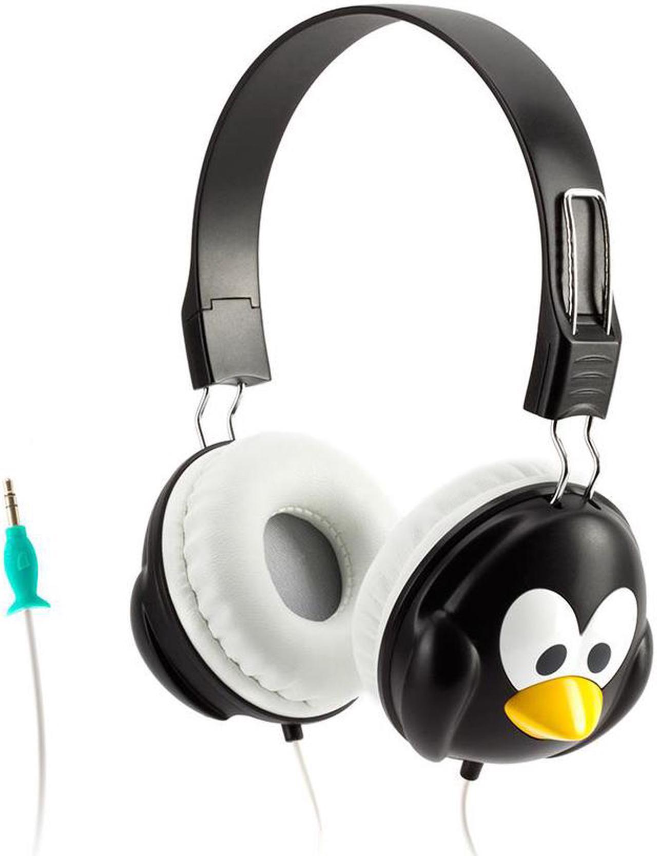 Main image of Penguin KaZoo MyPhones Kids Volume-Limiting Headphones,Fun Animal Headphones for Kids