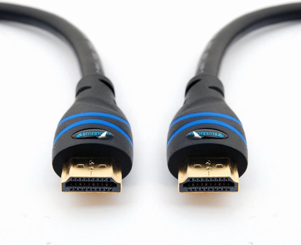 BlueRigger In-Wall High Speed HDMI Cable - 50 Feet (15 M) - CL3 Rated - Supports 4K, Ultra HD, 3D, 1080p, Ethernet and Audio Return (Latest Standard)