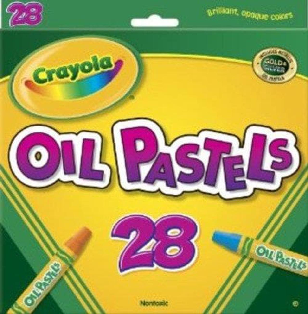 Alt view image 6 of 13 - Crayola Oil Pastels-28/Pkg