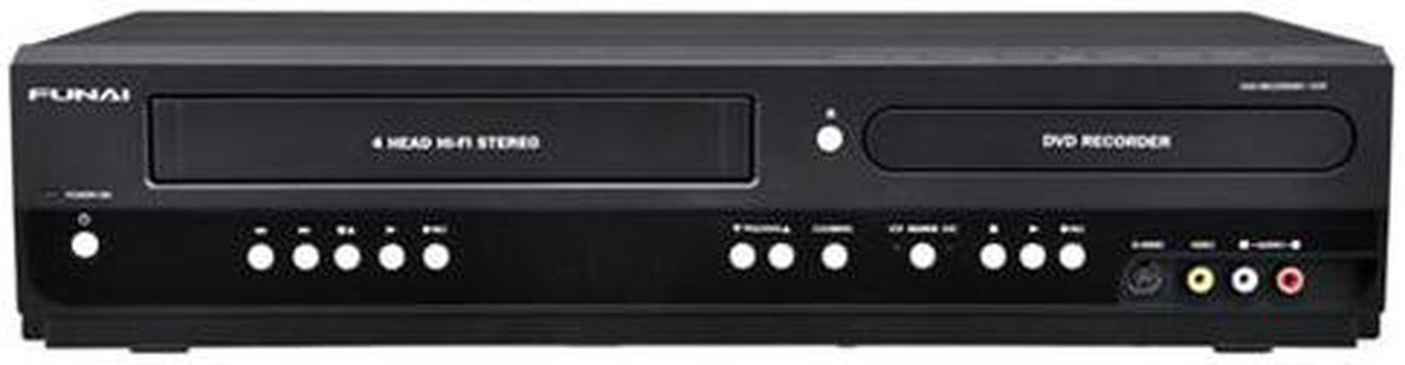 Funai ZV427FX4 Black DVD Recorder/VCR Combo, HDMI, 1080p, Up-Comversion, No Tuner