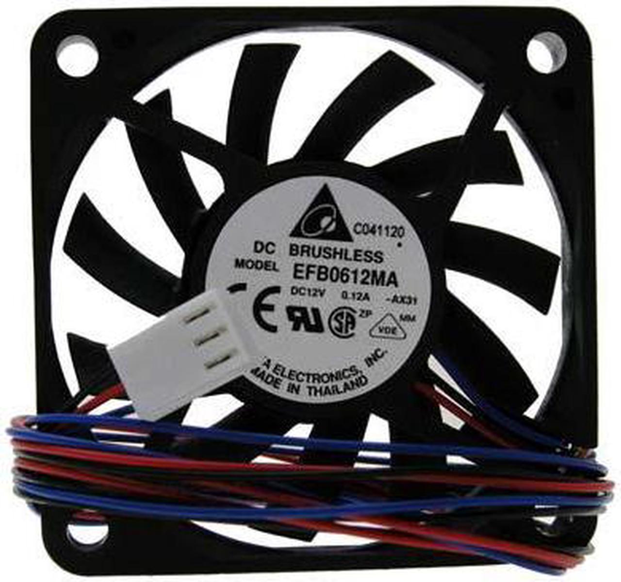 EFB0612MA 3-Pin 60MM Fan