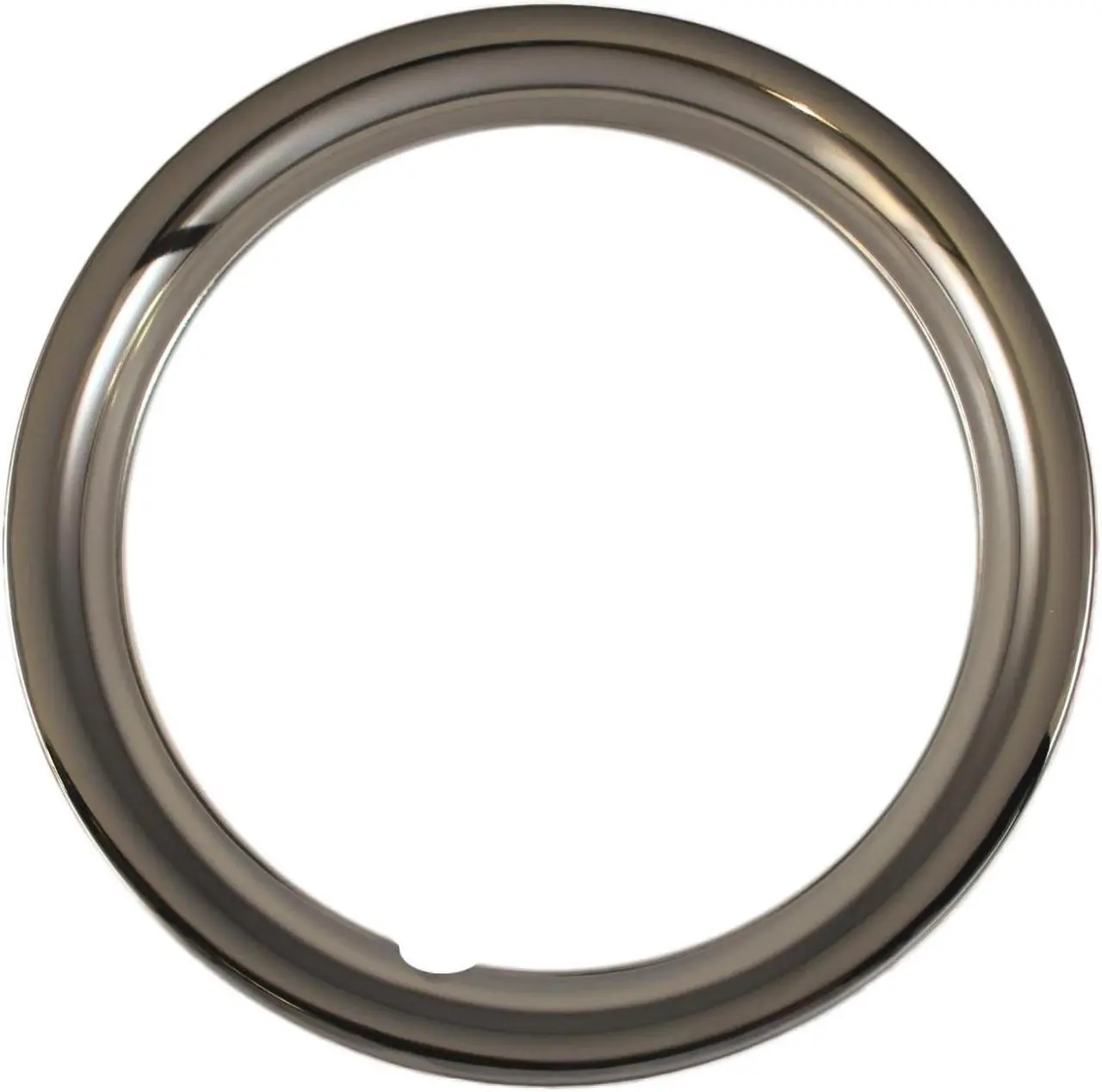 Alt view image 2 of 8 - Set of 4 Chrome plated Steel 15" Universal 1.75 inch Beauty Trim Rings 1515C