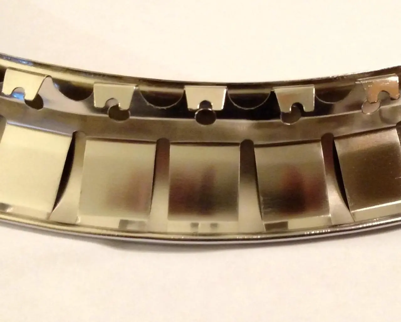 Alt view image 4 of 8 - Set of 4 Chrome plated Steel 15" Universal 1.75 inch Beauty Trim Rings 1515C