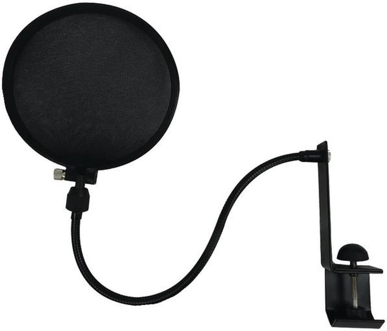 Alt view image 3 of 6 - Nady SPF-1 Microphone Pop Filter with Boom & Stand Clamp