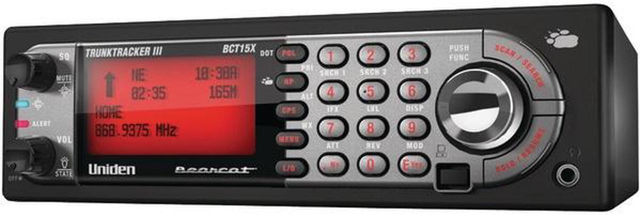 Alt view image 10 of 17 - UNIDEN BCT15X Mobile Scanner,Analog,9000 Channels