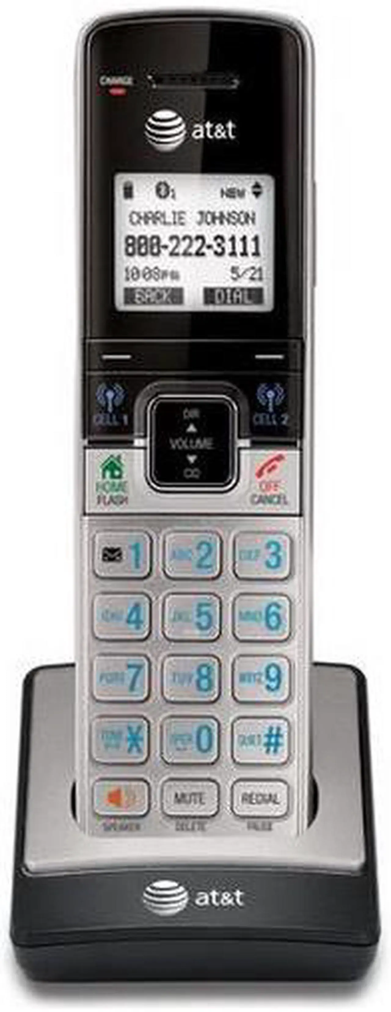 Alt view image 6 of 10 - AT&T TL90073 Extra Handset / Charger