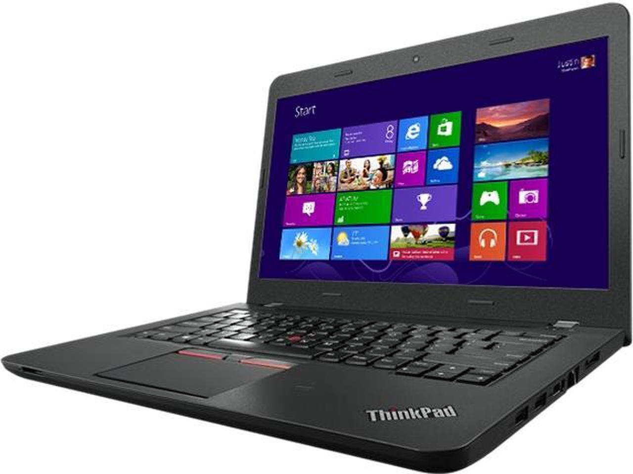 Alt view image 6 of 11 - Lenovo ThinkPad E450 20DC00BYUS 14" Notebook - Intel Core i3 i3-5005U Dual-core (2 Core) 2 GHz - Graphite Black