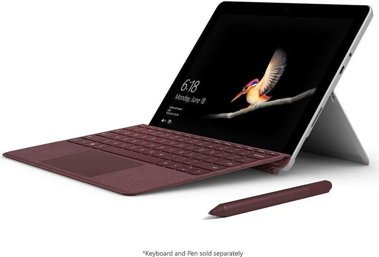 Alt view image 19 of 20 - Microsoft Surface Go MHN-00001 Intel Pentium 4415Y 1.60 GHz 4 GB Memory 64 GB eMMC Intel HD Graphics 615 10.0" Touchscreen 1800 x 1200 Detachable 2-in-1 Laptop Windows 10 S