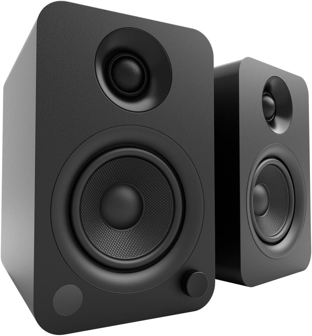 Main image of Kanto YU Powered Bookshelf Speaker with Bluetooth (Matte Black) - Pair