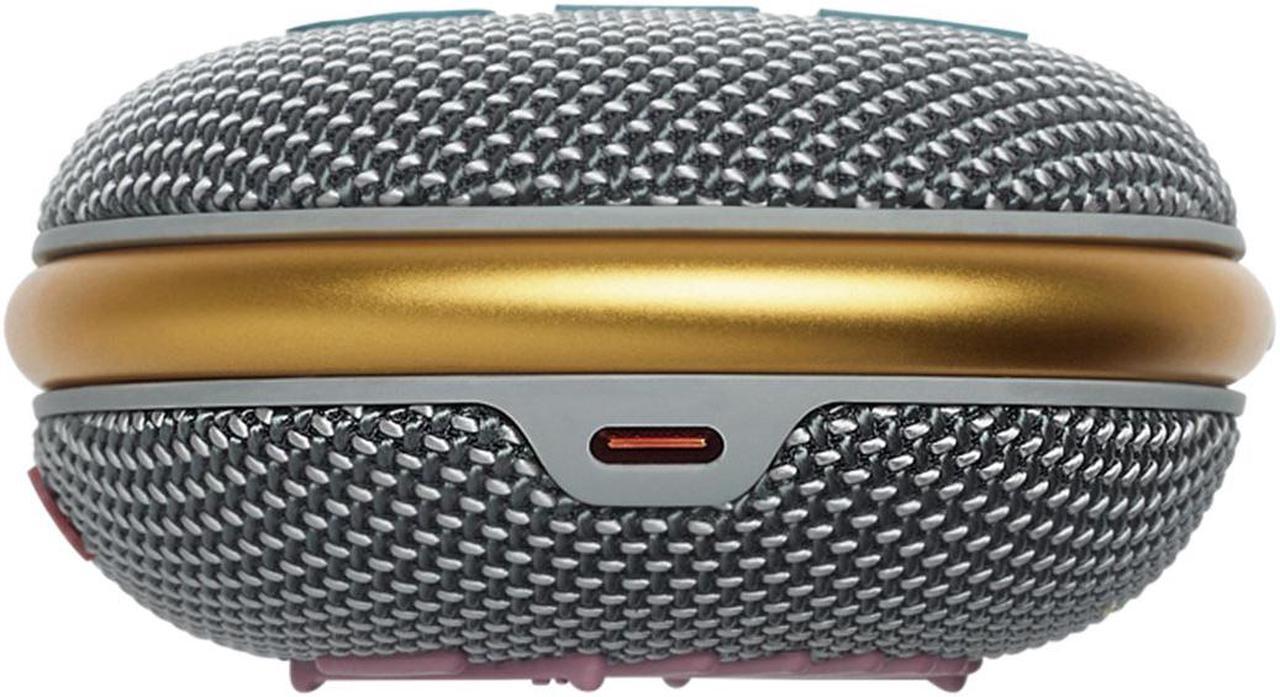Alt view image 4 of 8 - JBL Clip 4 Bluetooth Speaker and divvi Case Kit - Gray