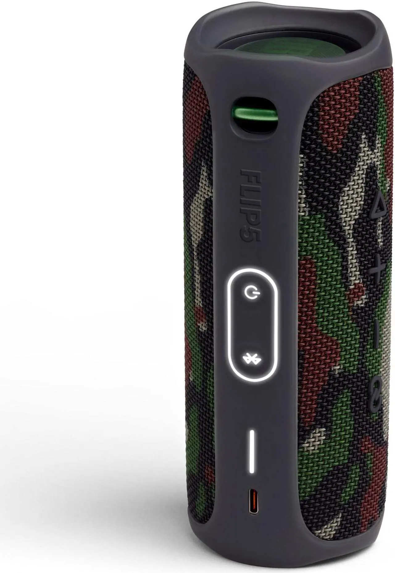 Alt view image 4 of 4 - JBL Flip 5 Camoflage Portable Bluetooth Speaker w/divvi! Hardshell Case