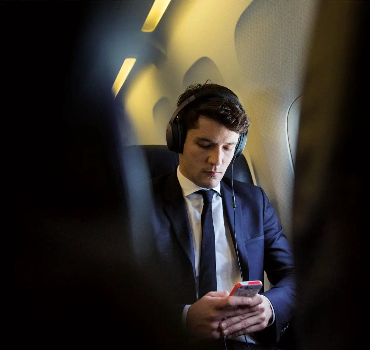 Alt view image 2 of 16 - Bose Quiet Comfort 25 Acoustic Noise Cancelling Headphones-Black-Samsung & Android Devices