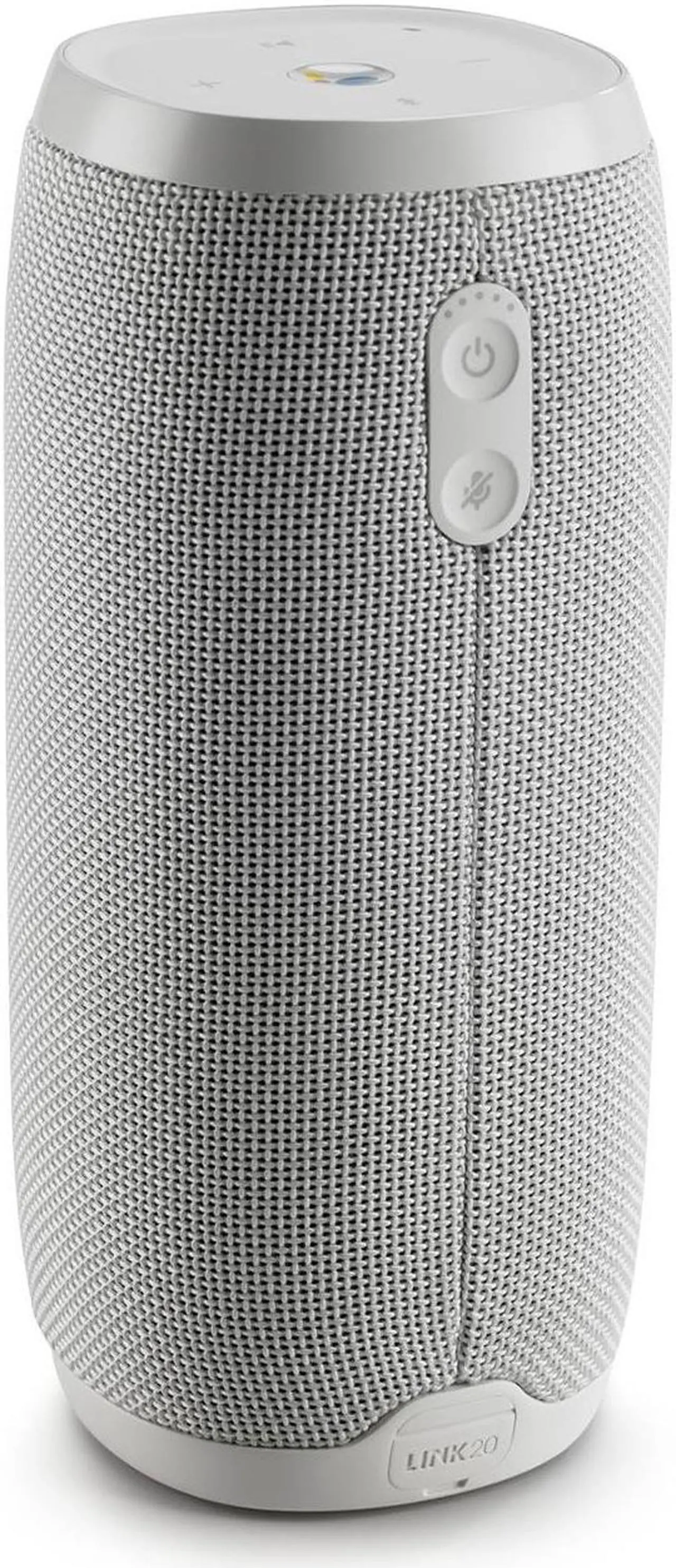 Alt view image 3 of 13 - JBL Link 20 Voice-Activated Portable Speaker  (White)