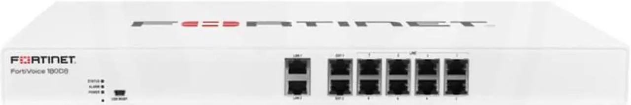 Main image of Fortinet FVC-180D8 FortiVoice Phone System: 8 FXO, 2 FXS ports, 180 Extensions, VoIP Trunking