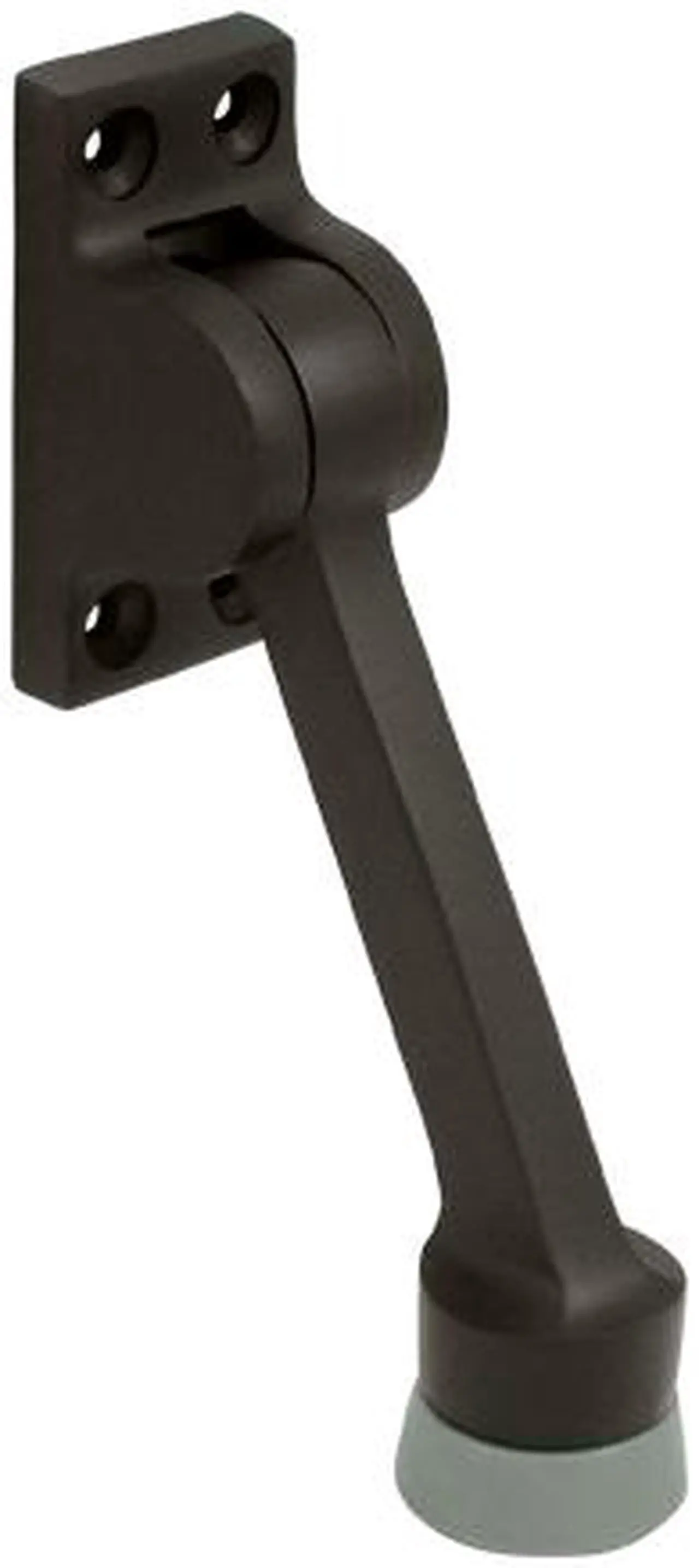 Main image of 4 in. Solid Brass Kickdown Holder (Brushed Chrome)