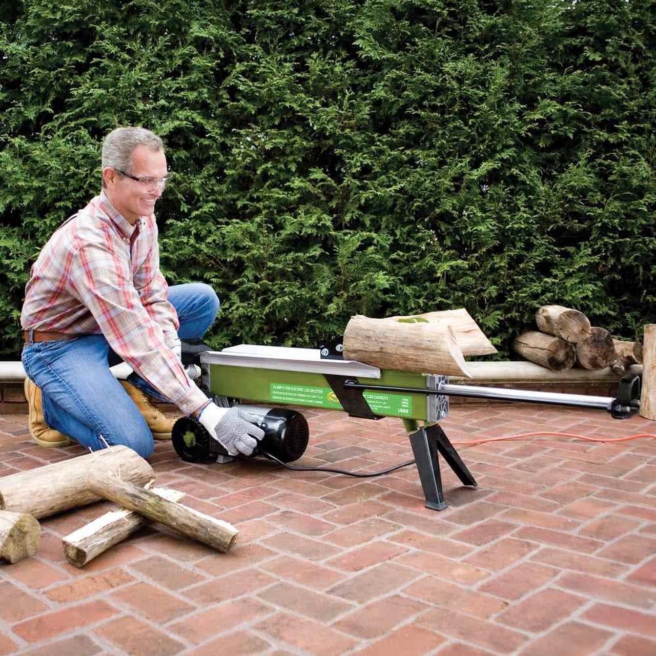 Alt view image 2 of 6 - Sun Joe LJ601E Electric Log Splitter | 5-Ton | 15 Amp