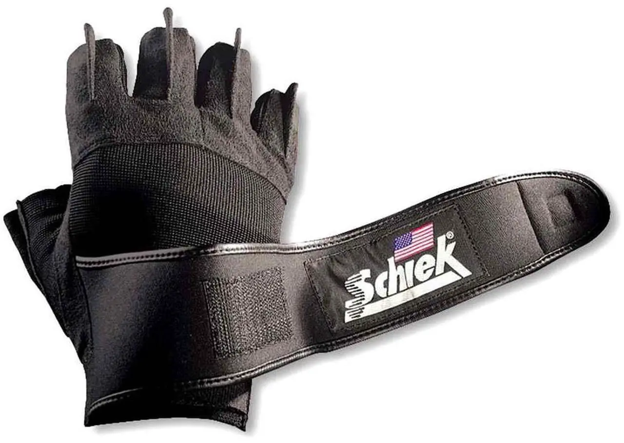 Alt view image 2 of 2 - Schiek 540 Platinum Lifting Gloves - One Year Warranty! Large