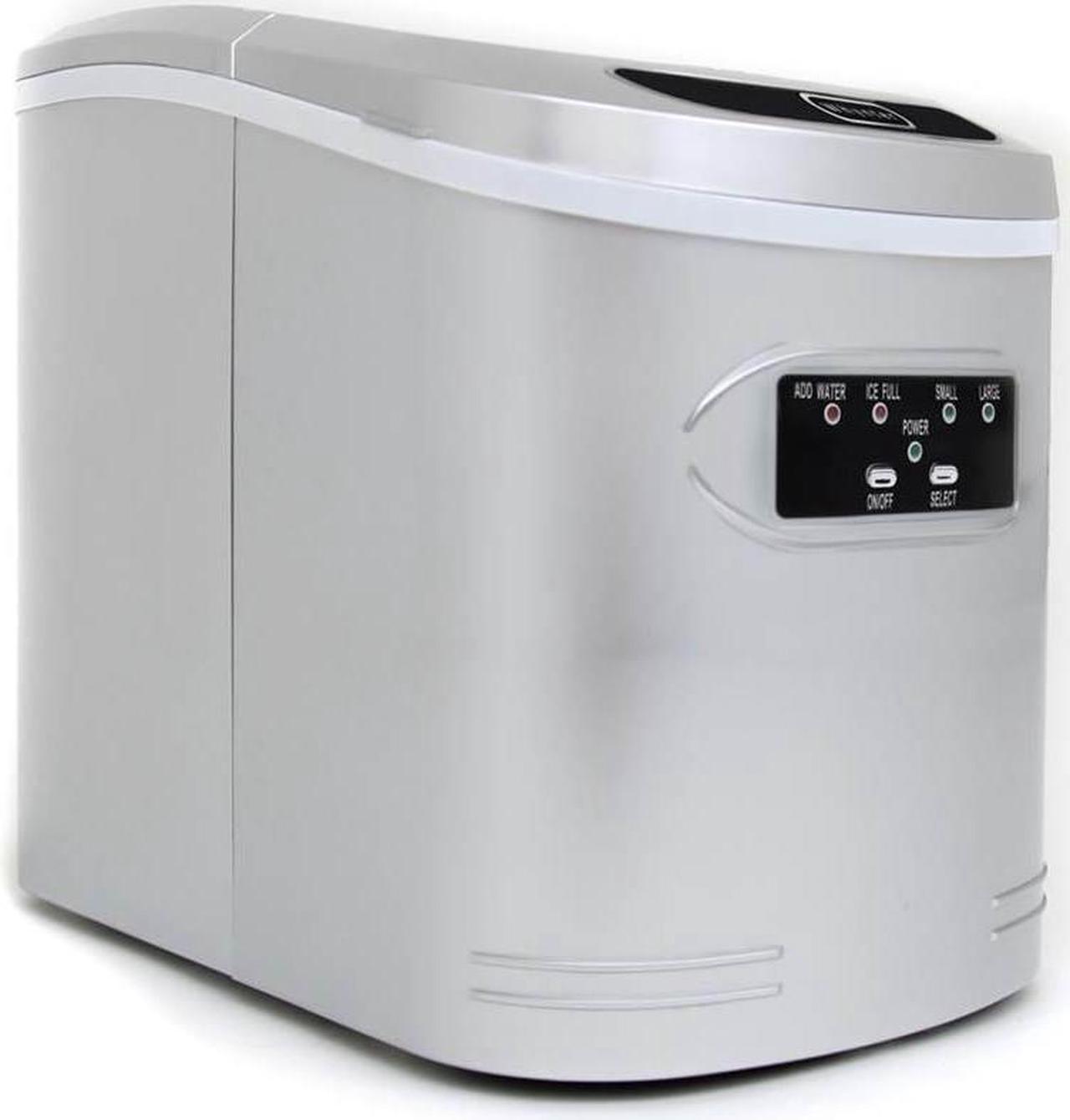 Alt view image 5 of 20 - Whynter IMC-270MS Compact Portable Ice Maker 27 lb capacity - Metallic Silver