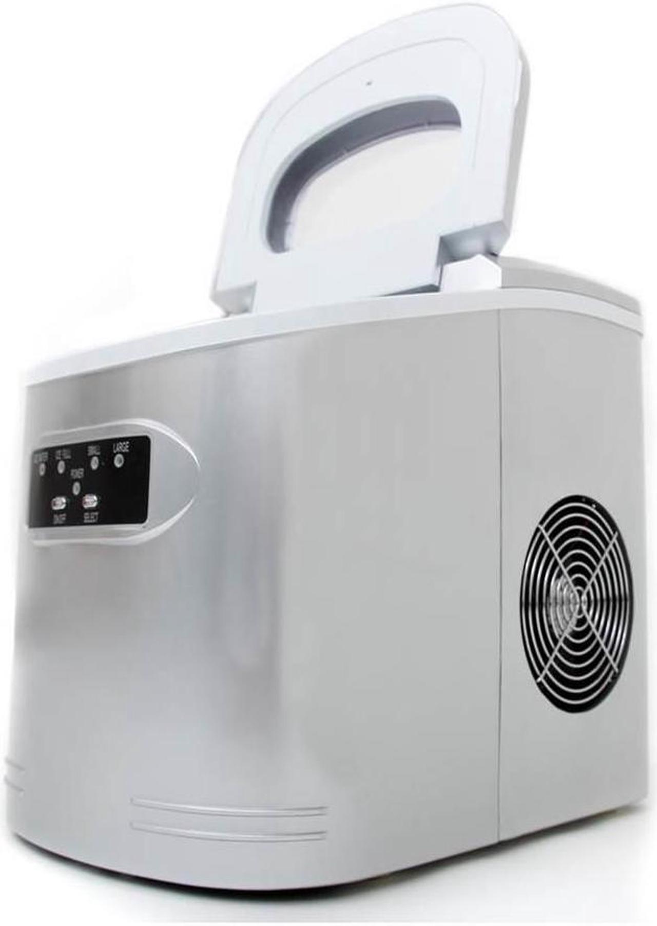Alt view image 6 of 20 - Whynter IMC-270MS Compact Portable Ice Maker 27 lb capacity - Metallic Silver