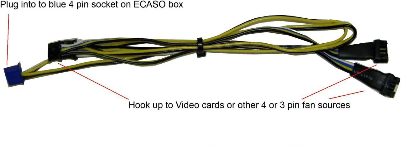 Alt view image 7 of 7 - TOPOWER ECASO (Enhance Cooling After System Off) Box Fan Controller, Reduces Case Fan, VGA Fan and CPU Fan Noise, Extends Lifetime of Computer System.