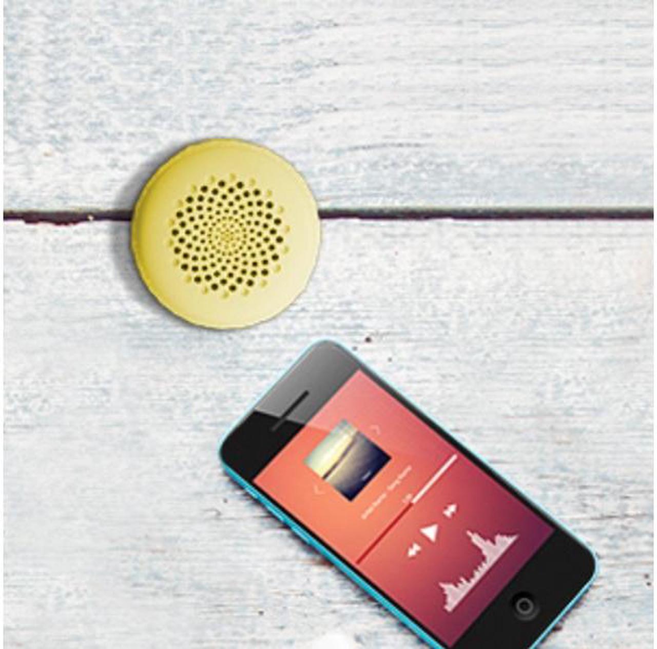Alt view image 4 of 4 - Sceptre MCCARON-Y MCCARON Bluetooth Speaker (Mccaron Yellow)